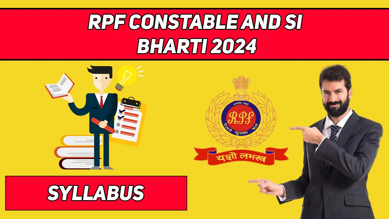 RPF Bharti syllabus 2024